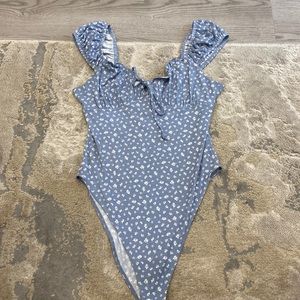 Floral wild fable bodysuit